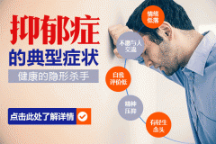 抑郁癥都有幾種癥狀表現